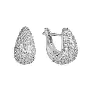 925 Silver Dome Earrings