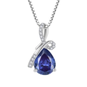 Tanzanite 925 sterling silver necklace MP00666J Tanzanite 925 sterling silver necklace MP00666J